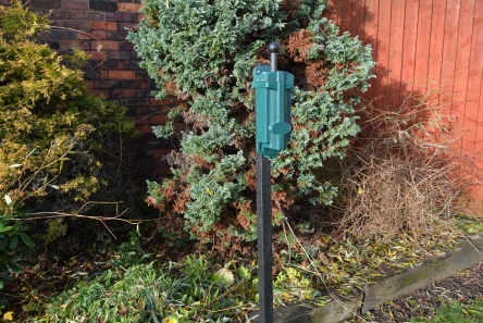 recycled plastic ballwasher post