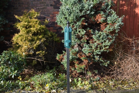 standard plastic ball washer on recycled plastic post