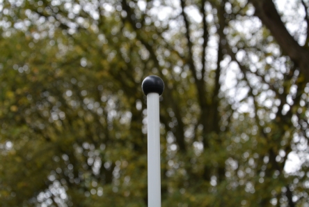 standard top knob fitting for golf flag pin