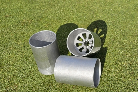 supa-loc aluminium hole cup for golf course